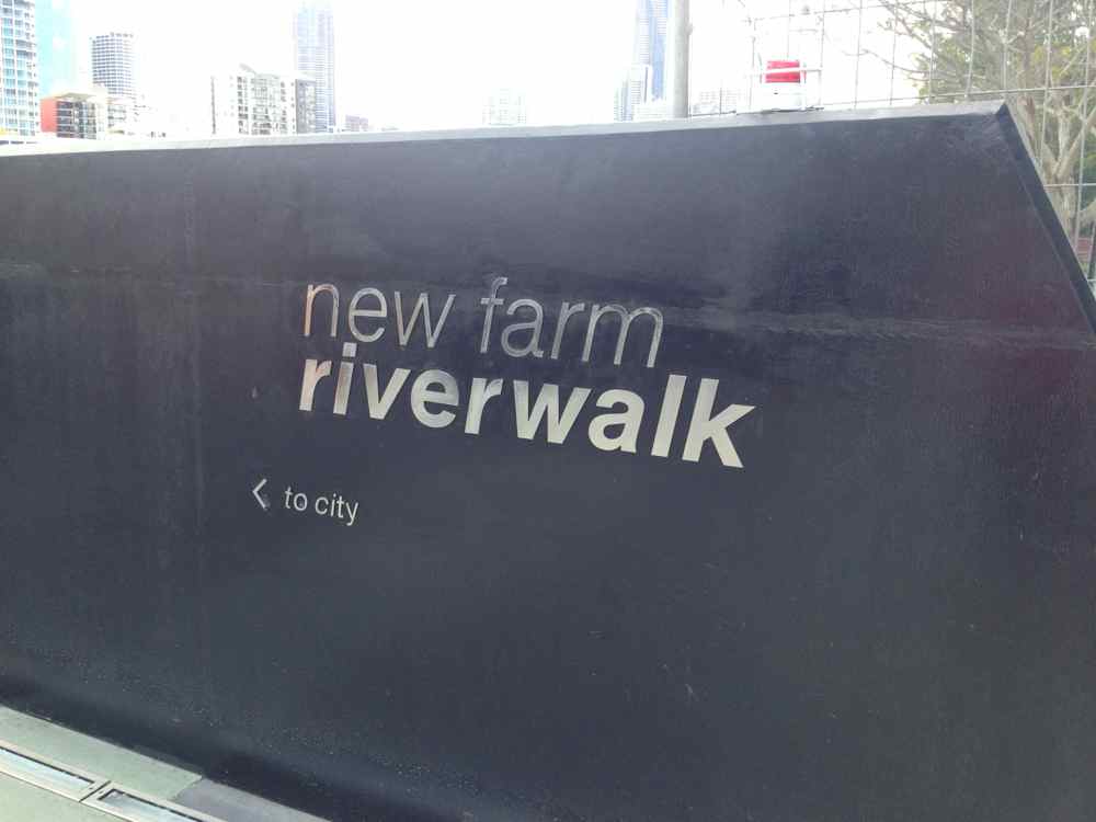 Riverwalk New Farm Brisbane River Walkway